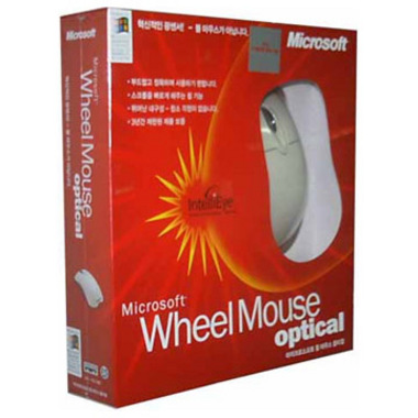 Microsoft Wheel Mouse Optical (정품)_이미지