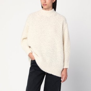 이자벨마랑 Grey sweater in alpaca blend APU0760FAC3L07I/R_ISAMA-02GY_이미지