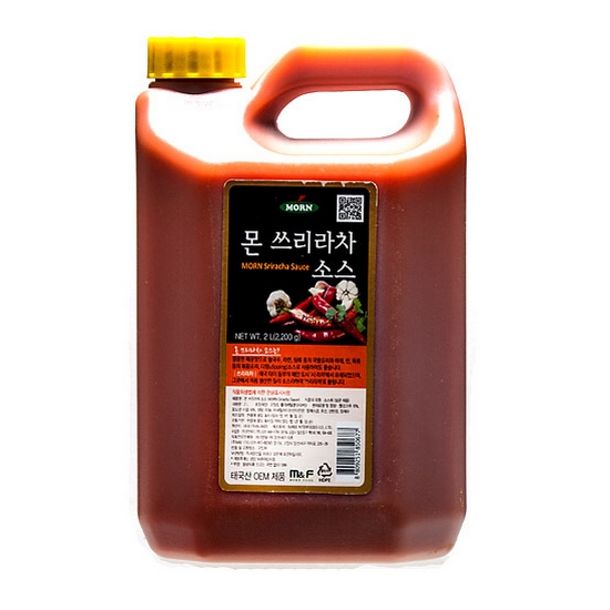 몬(MORN) 몬 쓰리라차 소스 2L (1개)_이미지