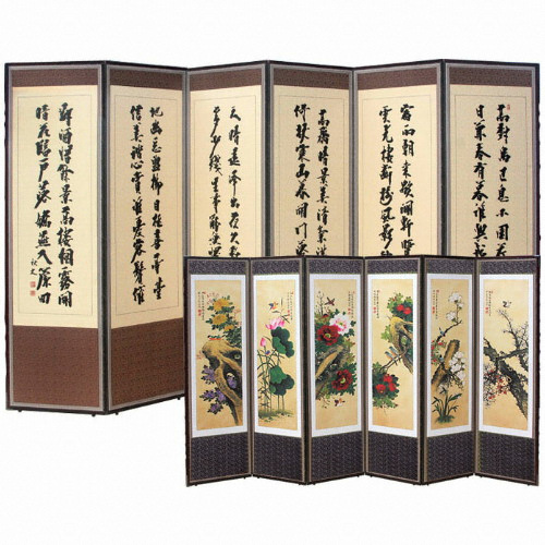 박씨상방 추사 김정희 황토비단 + 화조도 6폭 병풍이미지입니다. 누르면 해당 게시물로 새창이동합니다.
