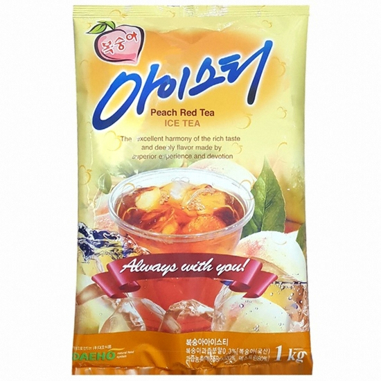 대호식품 복숭아 아이스티 1kg이미지입니다. 누르면 해당 게시물로 새창이동합니다.