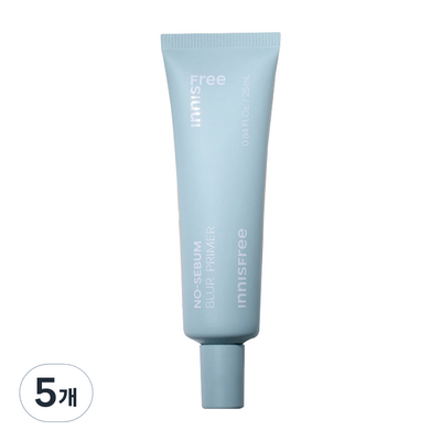 아모레퍼시픽 이니스프리 노세범 블러 프라이머 25ml (5개)