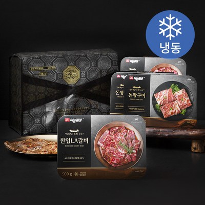 (주)이동갈비 소고기 한입 LA양념갈비,돈왕구이 선물세트 2kg이미지입니다. 누르면 해당 게시물로 새창이동합니다.