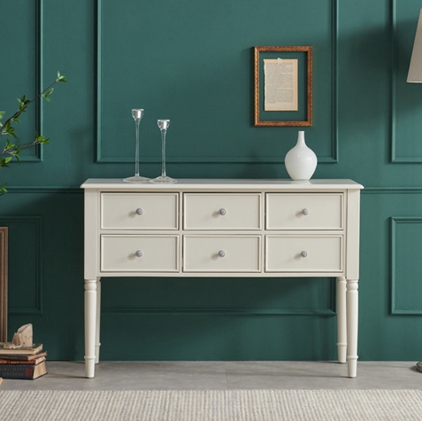 파로마 아덴힐 6단 엔틱 원형다리 콘솔 1100