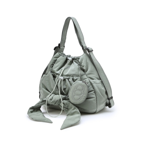 바네사브루노 아떼 액세사리 AABA4E911K2 RUBAN르봉 라이트카키 리본 백팩 겸