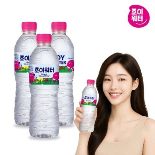 하이트진로 조이워터 생수 500ml (60개)_이미지