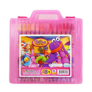 동아 크레파스 48색