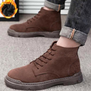 짝꿍닷컴 남성 캐주얼 스웨이드 재질 키높이 기모 워커 TTG02 12334360_이미지