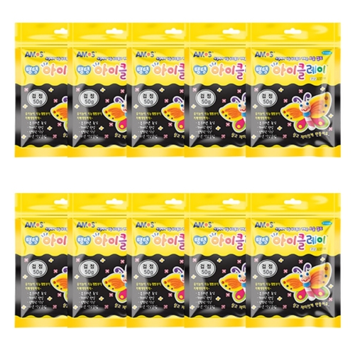 아모스 아모스 탱탱 아이 클레이 파우치 10p 주황_이미지