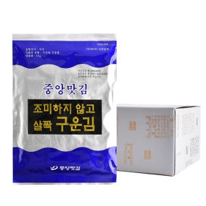 보령 대천김 조미하지 않고 살짝 구운김 17g x 10봉
