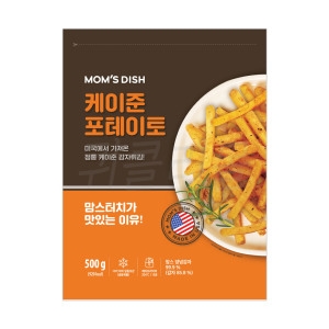 맘스터치 케이준 감자튀김 500g 5개/양념감자_이미지