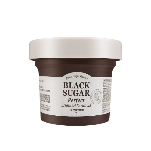 스킨푸드 블랙슈가 퍼펙트 에센셜 스크럽 2X 210g (1개)_이미지
