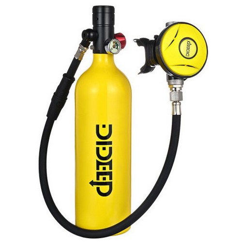 DIDEEP X4000 프로 레저용 산소통 1L 해외구매