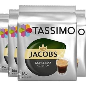 야콥스 에스프레소 클래식 아메리카노 커피 캡슐 16개입 4팩 Jacobs Espresso Classico