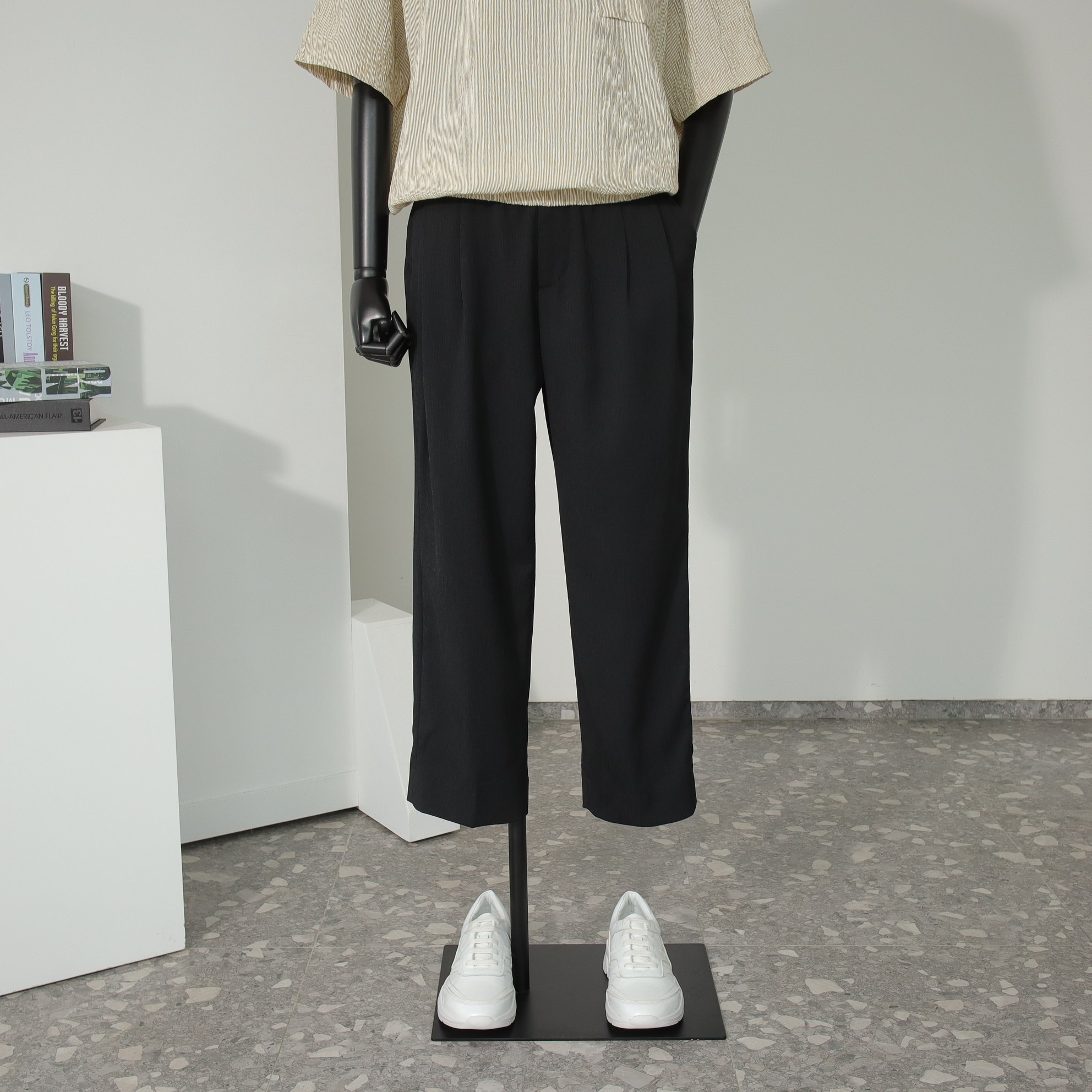 ����Ŭ���� LLM23554BK BAGGY-FIT PANTS ũ��Ŭ ������ �� �� ��� ���� ���� 78