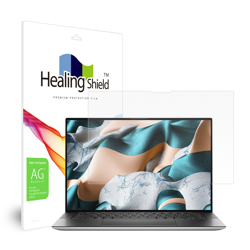 폰트리 힐링쉴드 델 XPS 15 9500 4K 터치 저반사 지문방지 액정보호필름_이미지