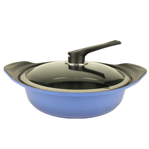 키친아트 S100G 세라믹 전골냄비 (28cm)_이미지