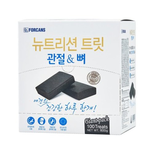 포켄스 뉴트리션 트릿 관절&뼈 800g이미지입니다. 누르면 해당 게시물로 새창이동합니다.