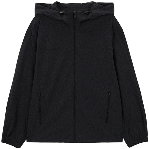 게스 나일론 스트레치 후드 바람막이 MO2W9880_이미지