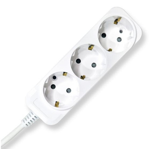 멀티탭코리아 탭스온 3구 10A 일반 접지 멀티탭 (5m)