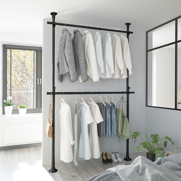 리우 리우리빙 두배커진 2단 행거 38mm