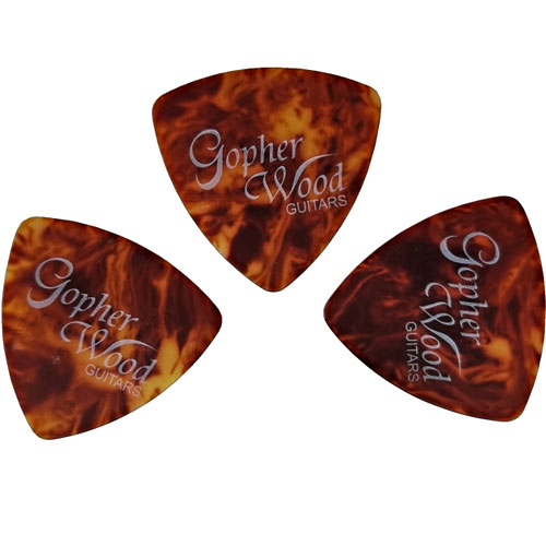 고퍼우드 기타 피크 0.5mm GTP-1 (3개)_이미지