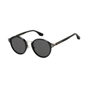 마크제이콥스 Marc Jacobs Men 블랙 빈티지 스타일 라운드 선글라스 MARC533S 02M2 IR_이미지