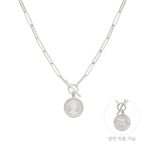 미니골드 아델라 18k 파멜라 목걸이 화이트골드 NJUS4010W-18k_MA