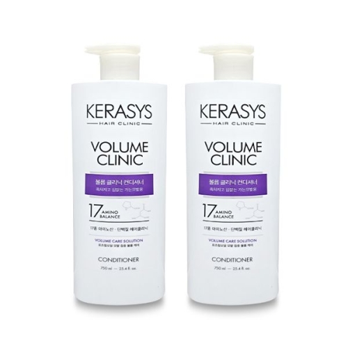 애경 케라시스 볼륨 클리닉 컨디셔너 750ml (2개)