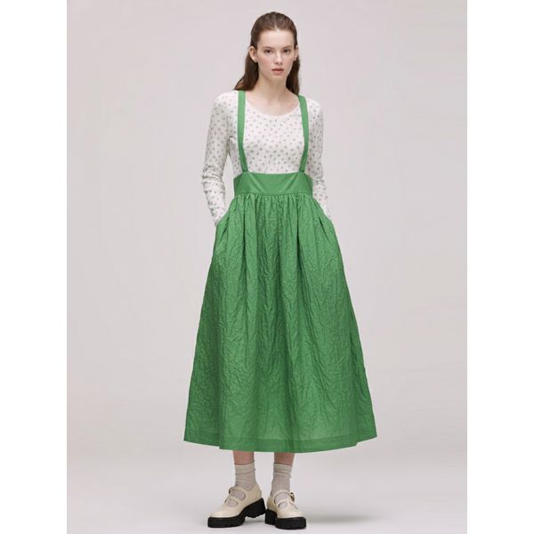 써스데이아일랜드 여성 레이어드 서스펜더 원피스 T236MOP160W