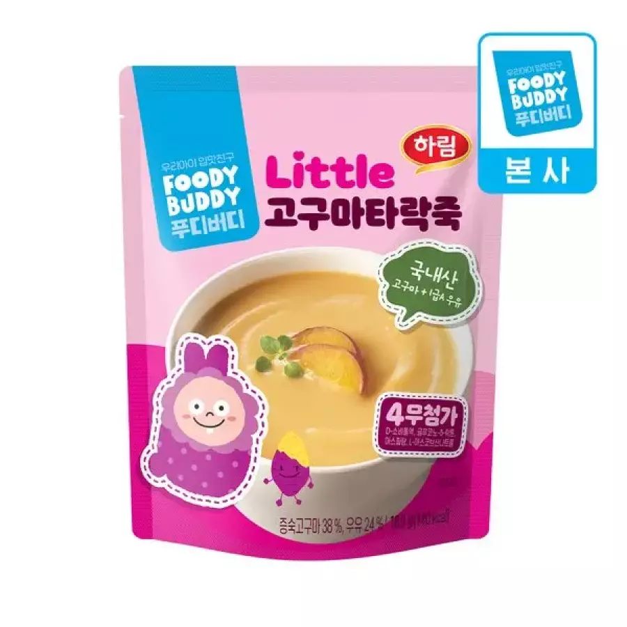 푸디버디 고구마타락죽 180g
