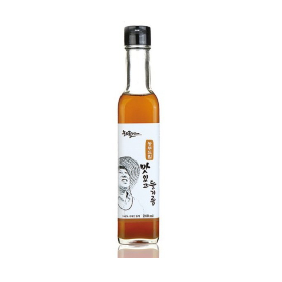 저온압착 들기름 180ml