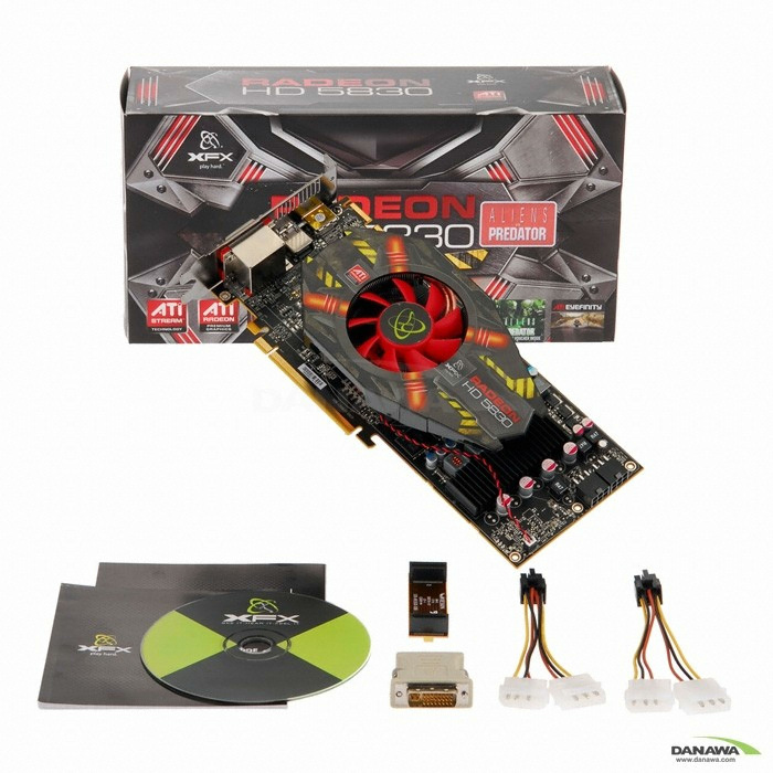 XFX 라데온 HD 5830 D5 1GB Aliens vs Predator_이미지