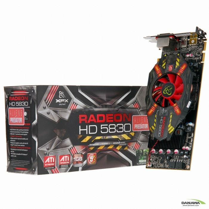 XFX 라데온 HD 5830 D5 1GB Aliens vs Predator_이미지