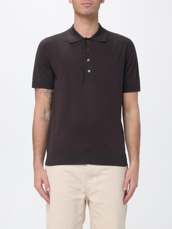 파올로페코라 폴로 티셔츠 A006F200 2345 Brown_이미지