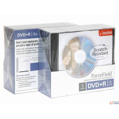 이메이션 DVD+R 4.7GB 8x 쥬얼 10장 ForceField_이미지