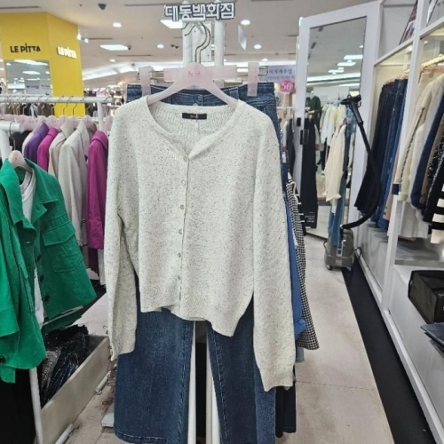 SOOS HC36 멜란가디건 S254BKTA65_이미지