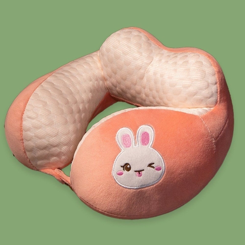 오너클랜 여행용 기내용 동물 목 베개 배게 쿠션_이미지