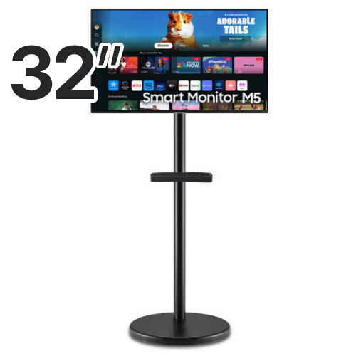 삼성전자 무빙스타일 M5 S32CM500 이동형 패키지 (스마트마운트 VI-200-S(블랙))