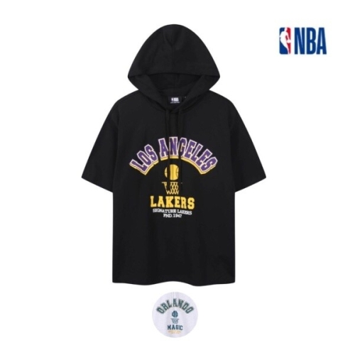 NBA 남녀공용 반팔티 후드티 면티 티셔츠 오버핏 빅사이즈 빅레터링 N020HT262P