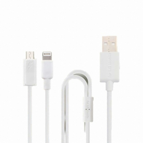 테크데이타 For LG Mobile 듀얼 멀티 케이블 TCB-C847 (1.5m)