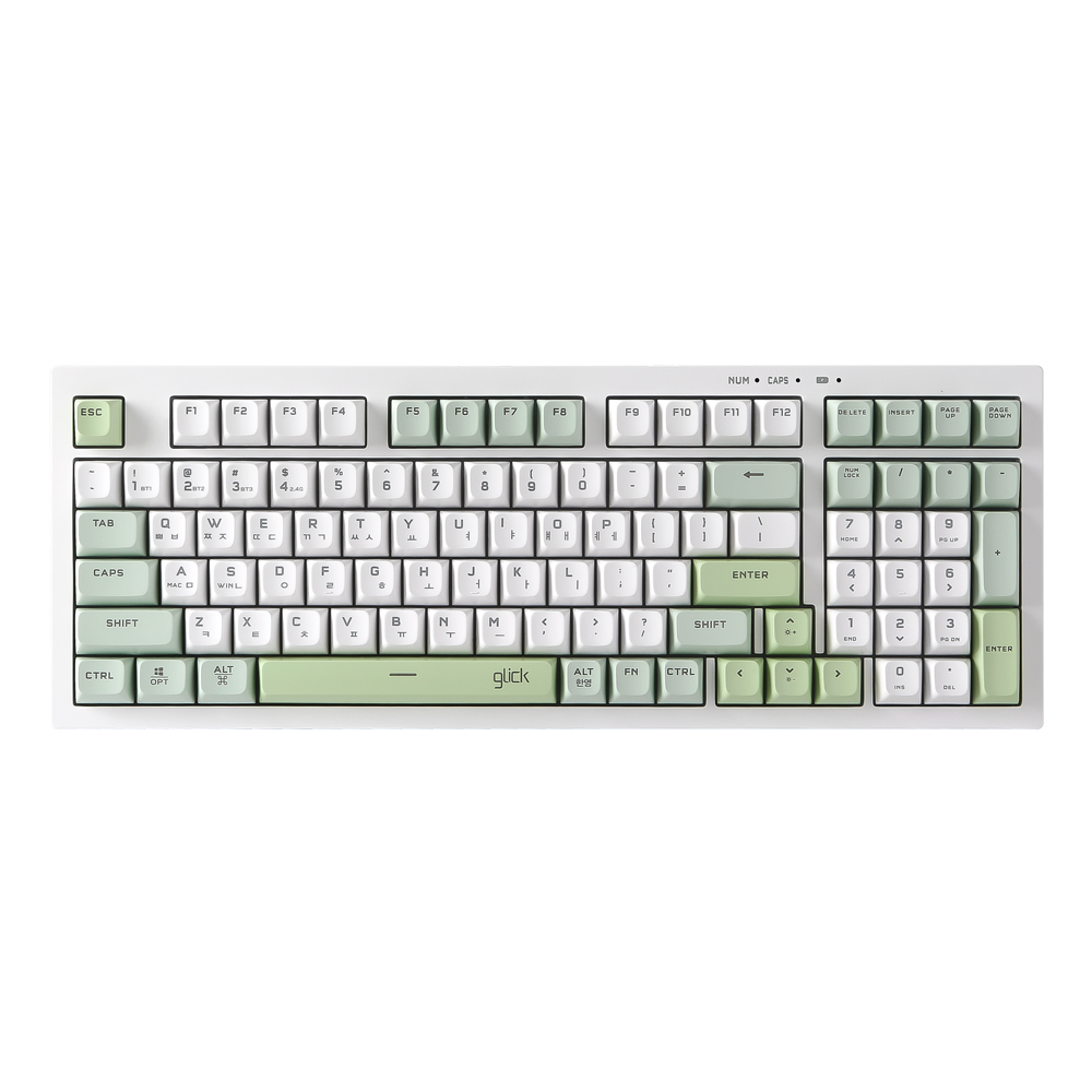 지클릭커 OFFICEPRO WK50 사일런스 M RGB 무소음 방수 무선 블루투스 98 (Pink, RC2)_이미지
