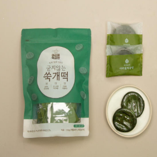 아리울떡공방 굳지않는 쑥개떡 350g (1개)_이미지