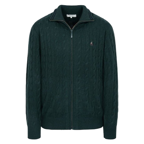 빈폴 케이블 풀집업 카디건 BC395AC21M