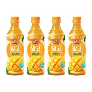 롯데칠성음료 델몬트 망고 로어슈거 400ml (4개)_이미지