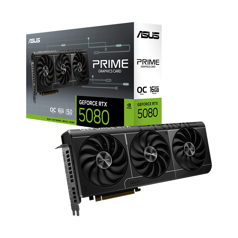 ASUS PRIME 지포스 RTX 5080 OC D7 16GB 인텍앤컴퍼니_이미지