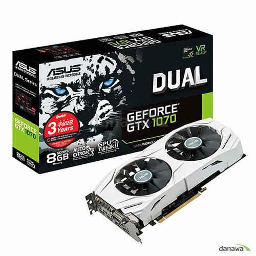 ASUS DUAL 지포스 GTX1070 8G D5 8GB 이엠텍_이미지