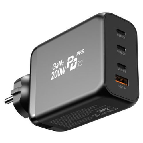 아임커머스 UM2 PD PPS 200W 4포트 GaN2 접지형 충전기 200PD-GAN2_이미지