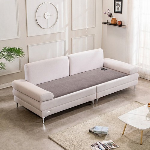 현대의료기 포그니처 모짜르트 패브릭 흙소파 MS (포그니처황토숯볼)_이미지