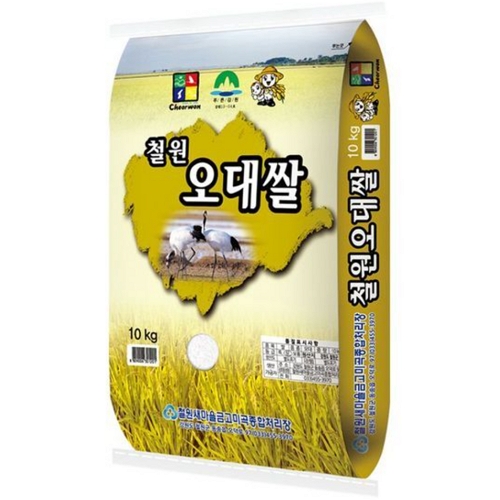 철원새마을금고미곡처리장 2026 햅쌀 철원 오대쌀 10kg (1개)
